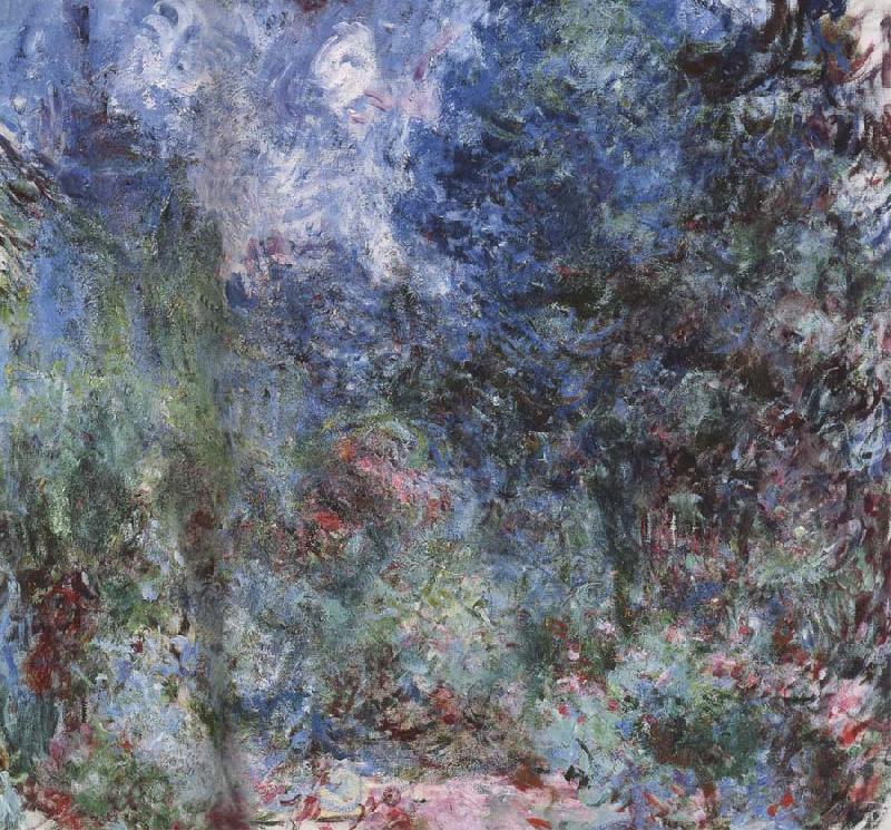 Claude Monet The House seen from the Rose Garden Spain oil painting art